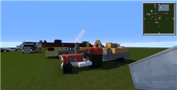 我的世界农场拖拉机载具建造方法视频讲解