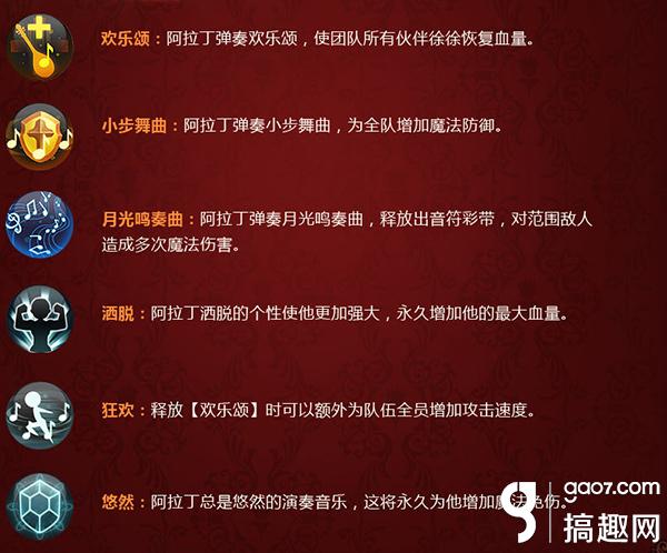 天魔幻想阿拉丁图鉴技能属性介绍 天魔幻想阿拉丁怎么样?阿拉丁英雄详解
