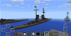 我的世界0.14.0国王级战列舰建筑存档下载